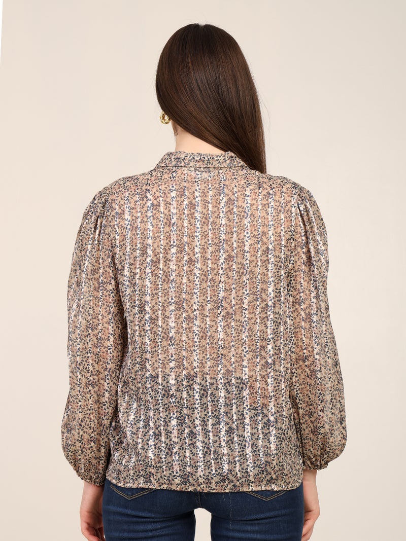 7OUNCE Georgette Full Sleeve Shirt for Women - Image 5